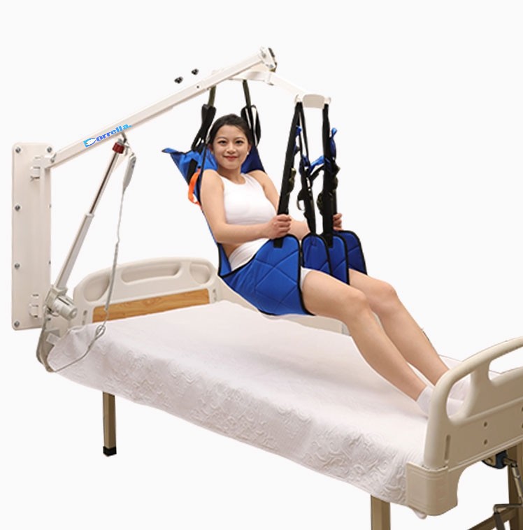 Wall-mounted transfer machine